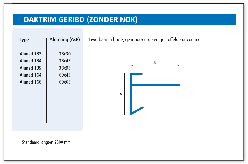 Daktrim geribd (zonder nok)