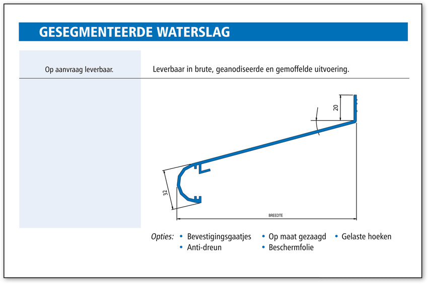 Gesegmenteerde Waterslag